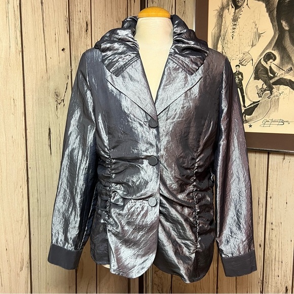 Women’s Size 12 Puli Jacket - Silver - Picture 2 of 9
